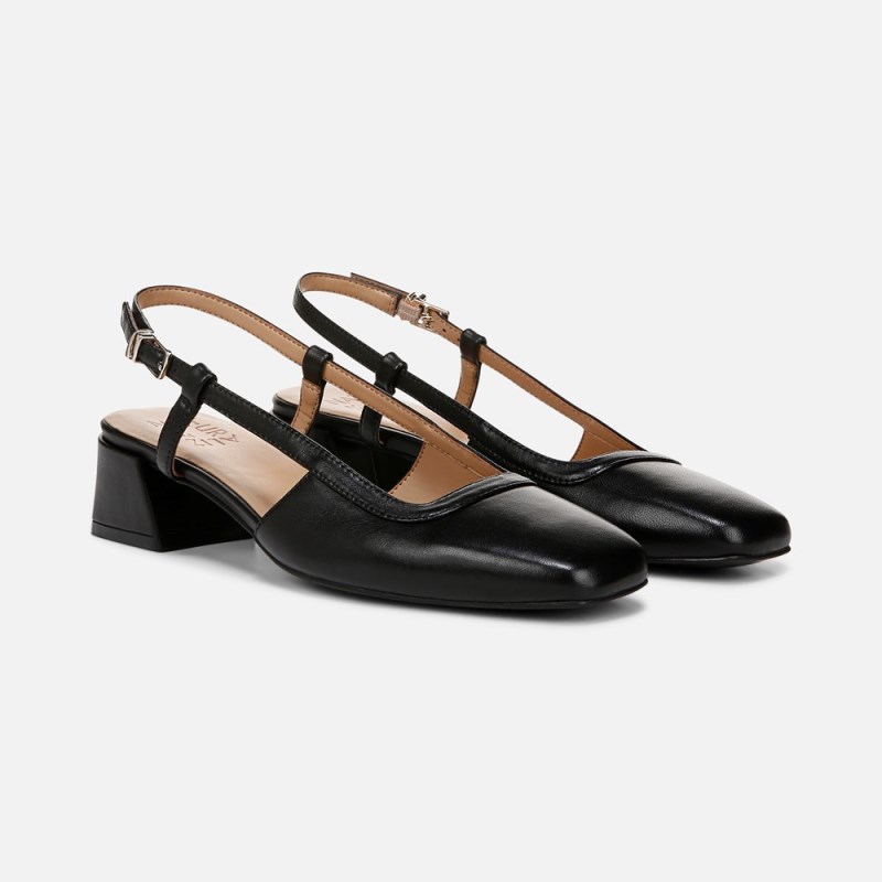 Naturalizer Harper Slingback Womens Black Slingbacks OK37-3517T3