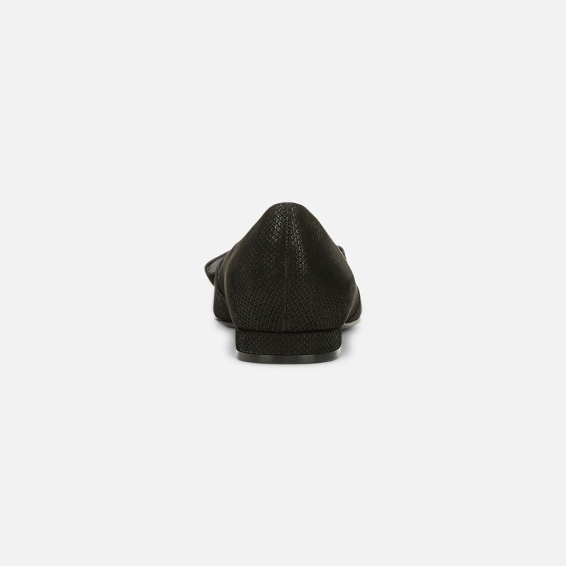 Naturalizer Havana Bow Flat Womens Black Shoes AI00-5920L5