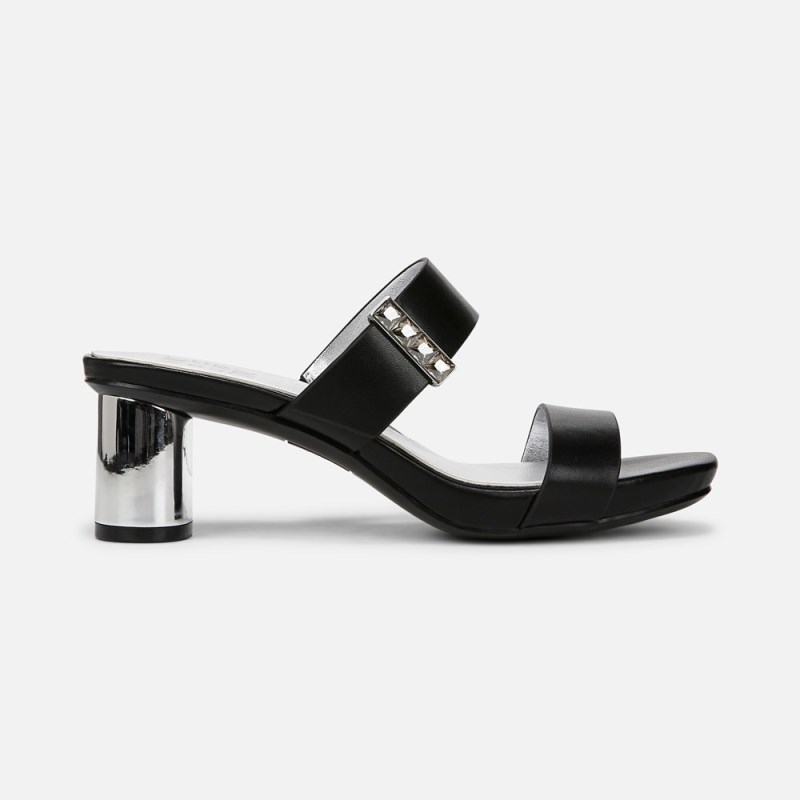 Naturalizer Ida 2 Dress Sandal Womens Black Heeled Sandals RD44-6484X2