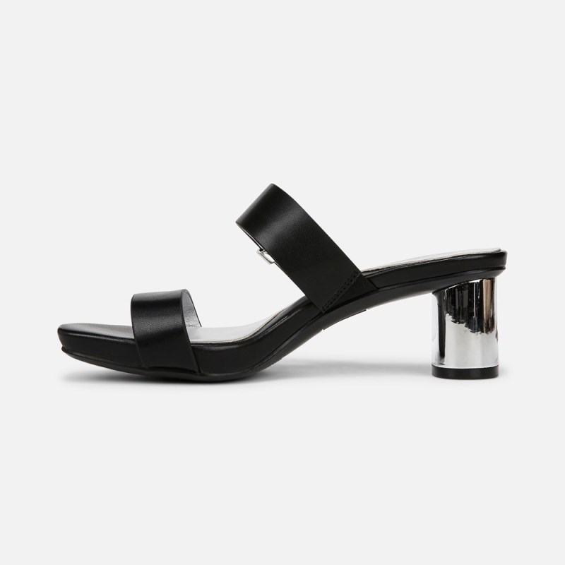 Naturalizer Ida 2 Dress Sandal Womens Black Heeled Sandals RD44-6484X2