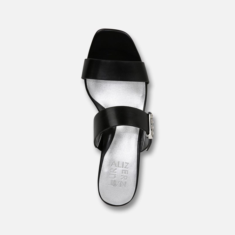 Naturalizer Ida 2 Dress Sandal Womens Black Heeled Sandals RD44-6484X2