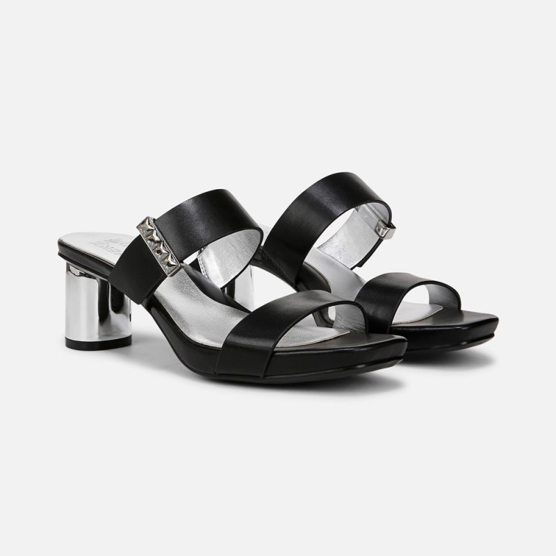 Naturalizer Ida 2 Dress Sandal Womens Black Heeled Sandals RD44-6484X2