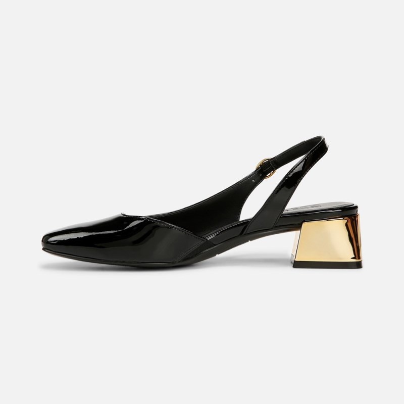 Naturalizer Jayla Slingback Pump Womens Black Slingbacks AX46-2666X0
