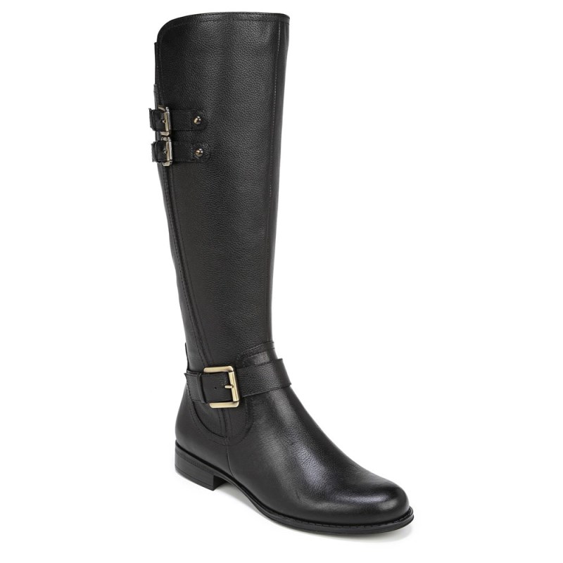 Naturalizer Jessie Knee High Boot Womens Black Knee High Boots SQ31-5031V6