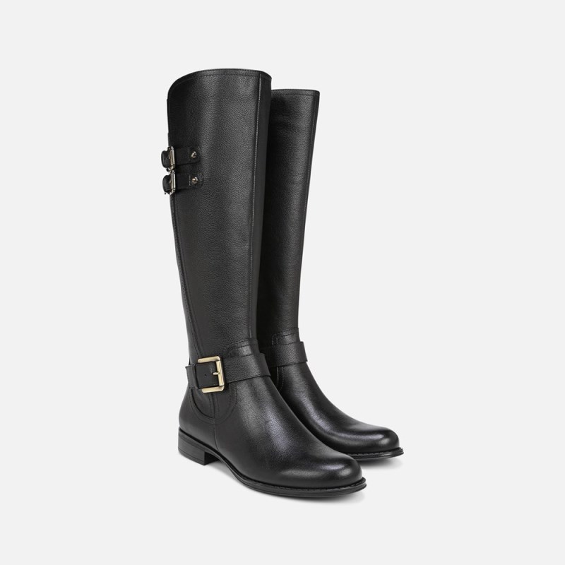 Naturalizer Jessie Knee High Boot Womens Black Knee High Boots SQ31-5031V6