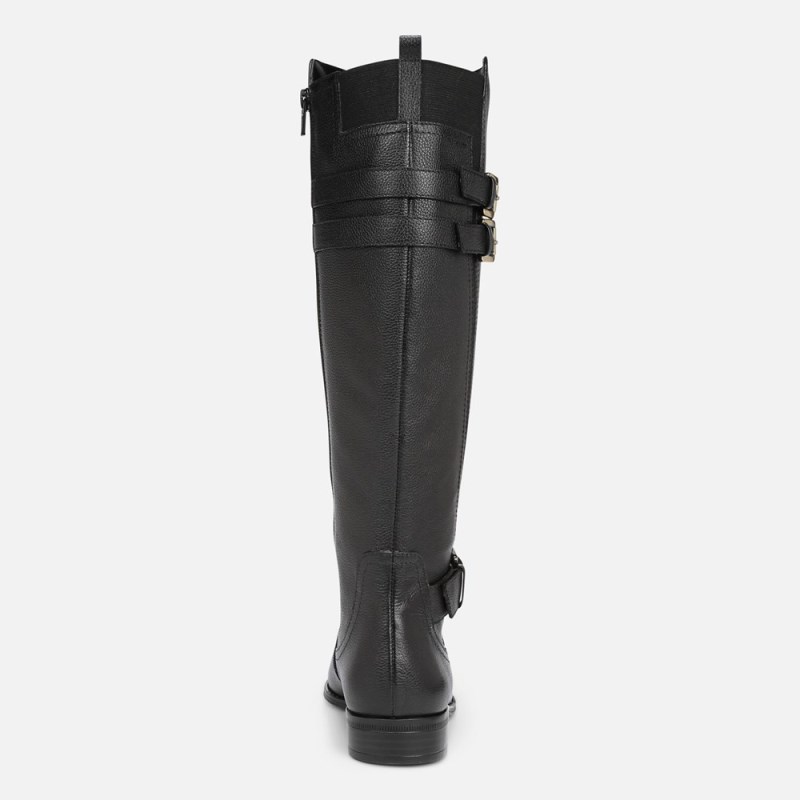 Naturalizer Jessie Wide Calf Knee High Boot Womens Black Wide Calf Boots CH69-5639X3