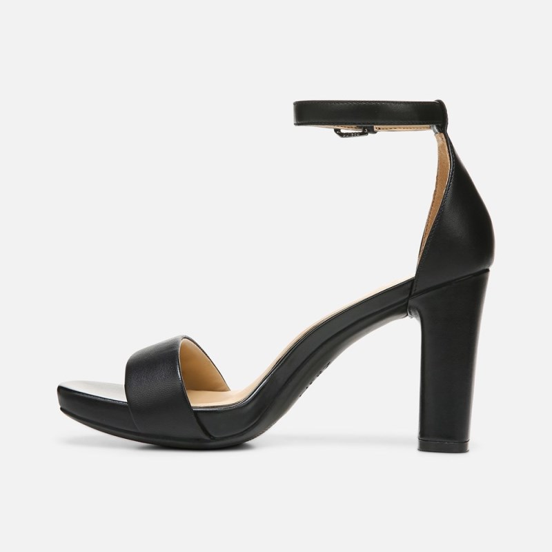 Naturalizer Joy Dress Sandal Womens Black Heeled Sandals ZH51-5651A2