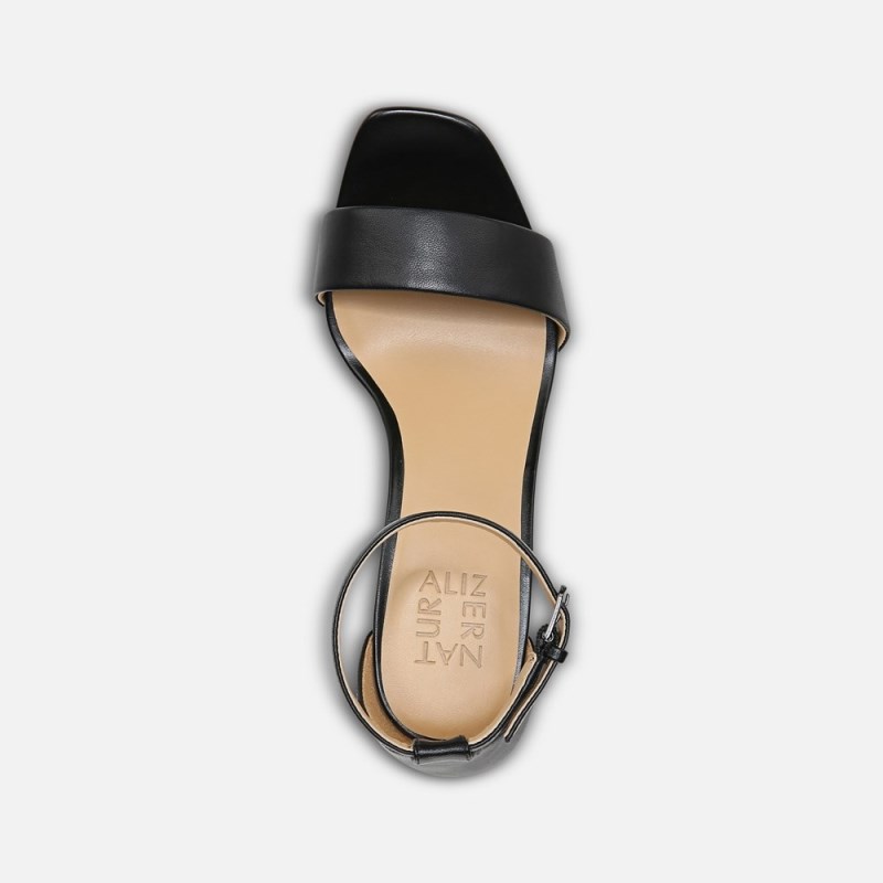 Naturalizer Joy Dress Sandal Womens Black Heeled Sandals ZH51-5651A2