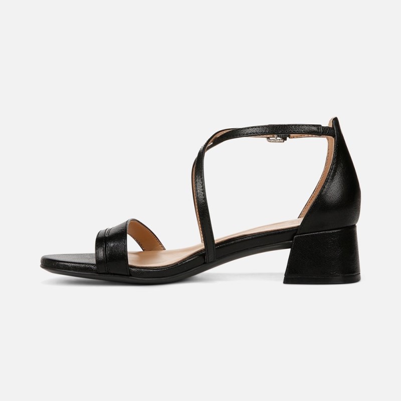 Naturalizer June Dress Sandal Womens Black Strappy Sandals NV26-8286K5
