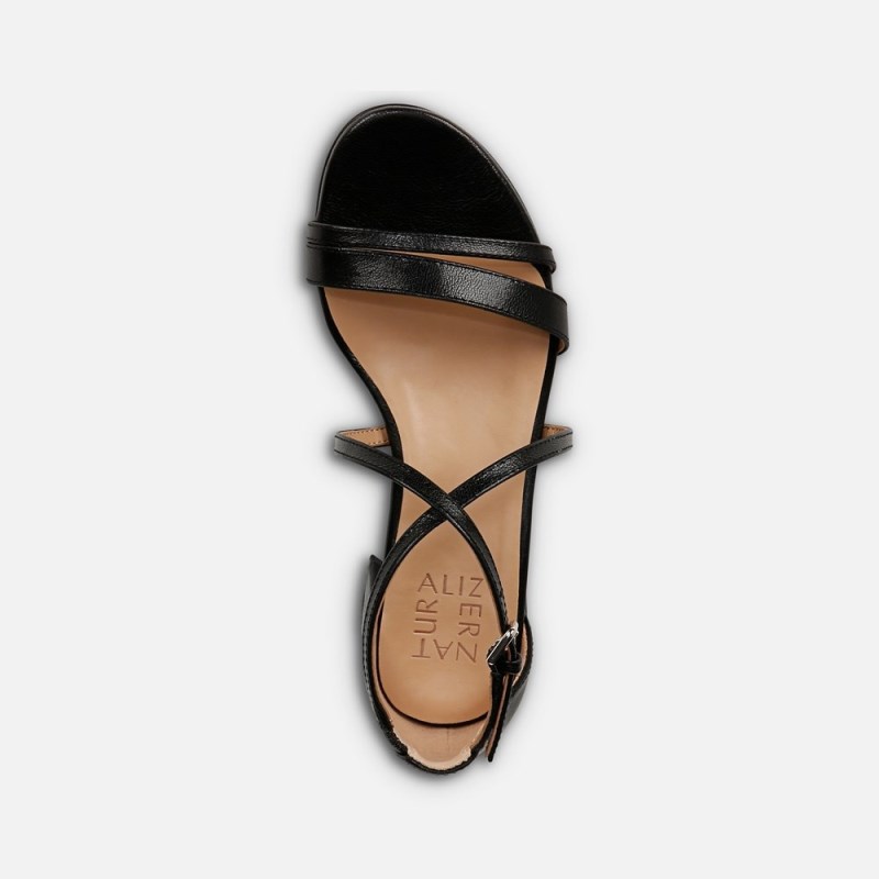 Naturalizer June Dress Sandal Womens Black Strappy Sandals NV26-8286K5