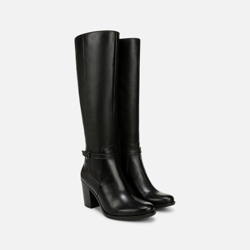 Naturalizer Kalina Extra Wide Calf Knee High Boot Womens Black Knee High Boots DG24-4344A7