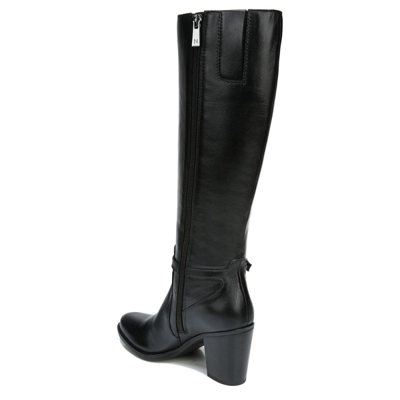 Naturalizer Kalina Knee High Boot Womens Black Knee High Boots SL34-9534O3