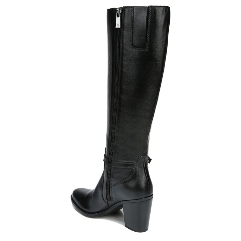 Naturalizer Kalina Narrow Calf Knee High Boot Womens Black Narrow Calf Boots XH91-9251X4