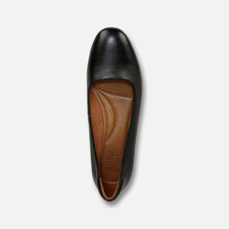 Naturalizer Kelly Ballet Flat Womens Black Ballet Flats IN68-3938H7