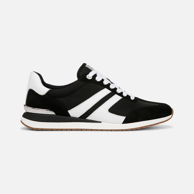 Naturalizer Lorena Lace Up Sneaker Womens Black Lace Up Sneakers RS38-7628H9