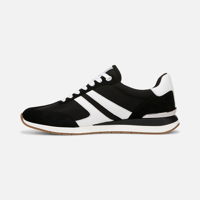 Naturalizer Lorena Lace Up Sneaker Womens Black Lace Up Sneakers RS38-7628H9