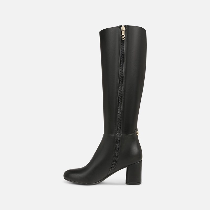 Naturalizer Loving Wide Calf Knee High Boot Womens Black Knee High Boots LH52-3362O1