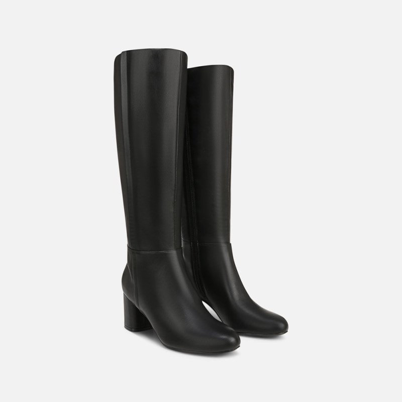 Naturalizer Loving Wide Calf Knee High Boot Womens Black Knee High Boots LH52-3362O1
