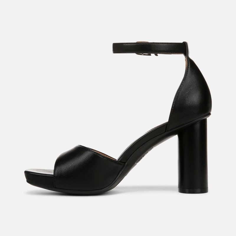 Naturalizer Malia Dress Sandal Womens Black Heeled Sandals SG35-4105O1