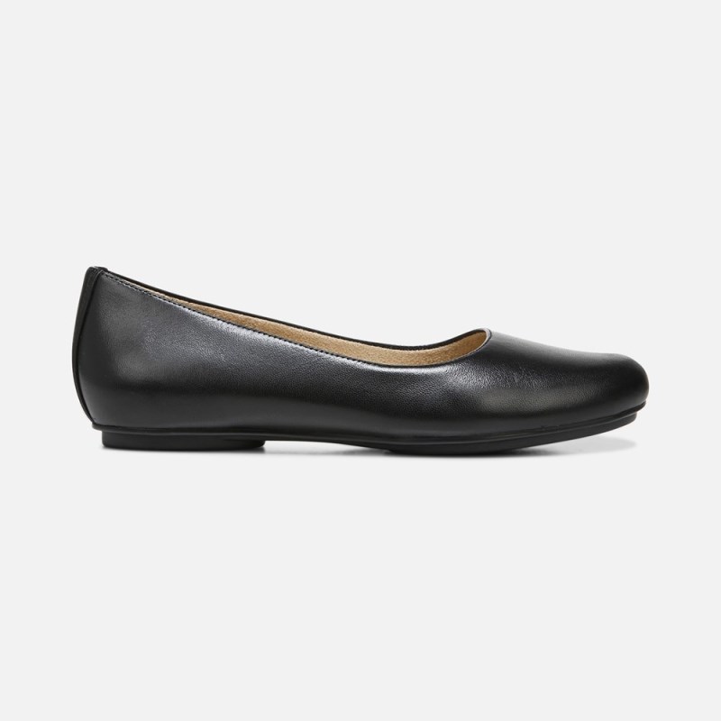 Naturalizer Maxwell Ballet Flat Womens Black Ballet Flats CY29-6339K2