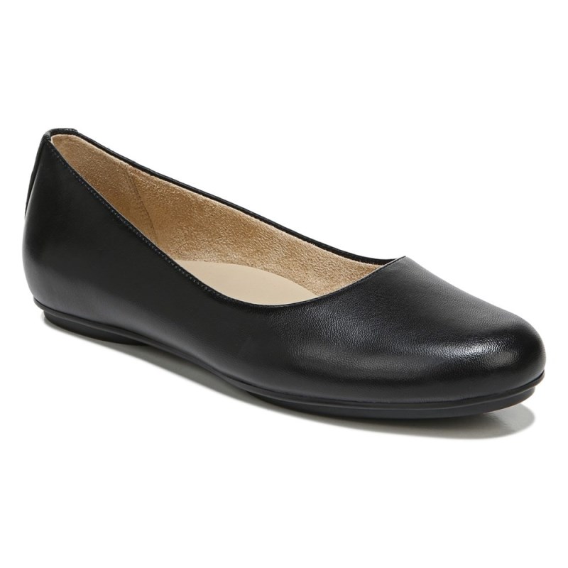 Naturalizer Maxwell Ballet Flat Womens Black Ballet Flats CY29-6339K2
