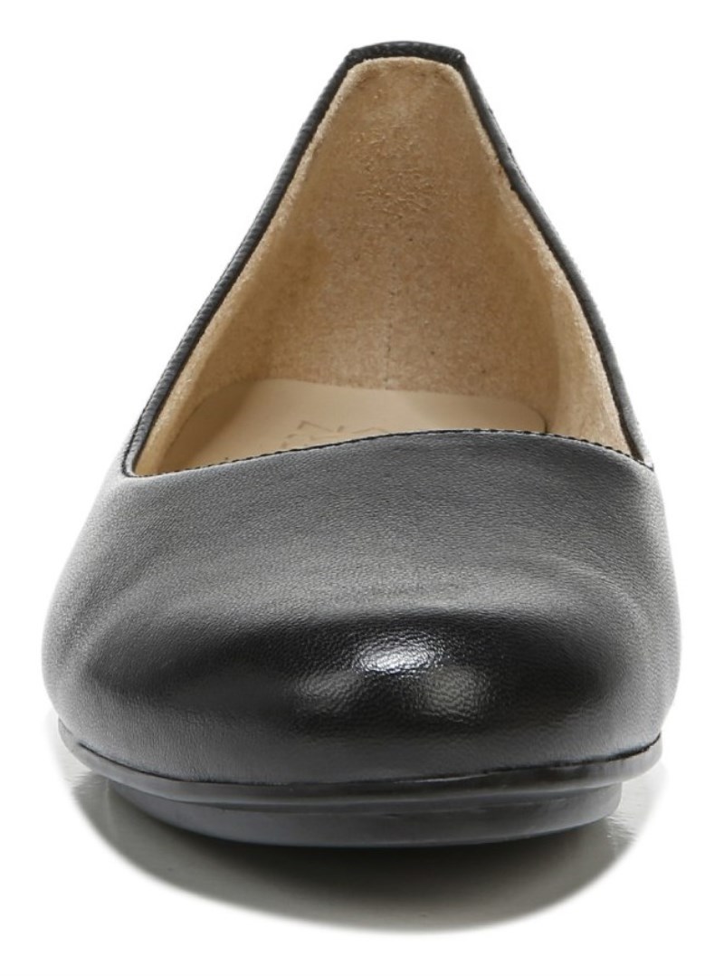 Naturalizer Maxwell Ballet Flat Womens Black Ballet Flats CY29-6339K2