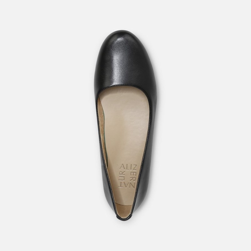 Naturalizer Maxwell Ballet Flat Womens Black Ballet Flats CY29-6339K2