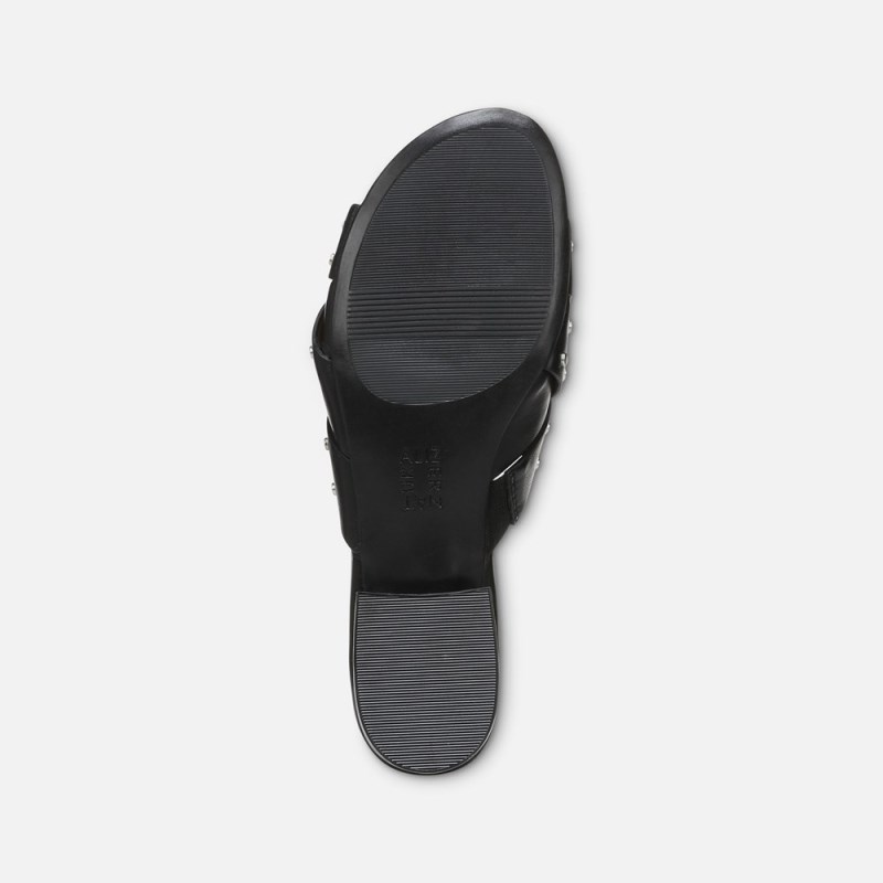Naturalizer Morena Sandal Womens Black Flat Sandals LX46-6646M2