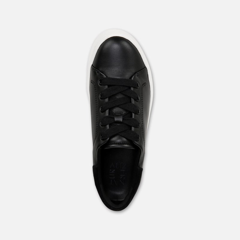 Naturalizer Morrison 2.0 Lace Up Sneaker Womens Black Lace Up Sneakers UN60-4390B0