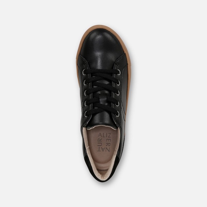 Naturalizer Morrison Sneaker Womens Black Lace Up Sneakers PQ69-8109U1
