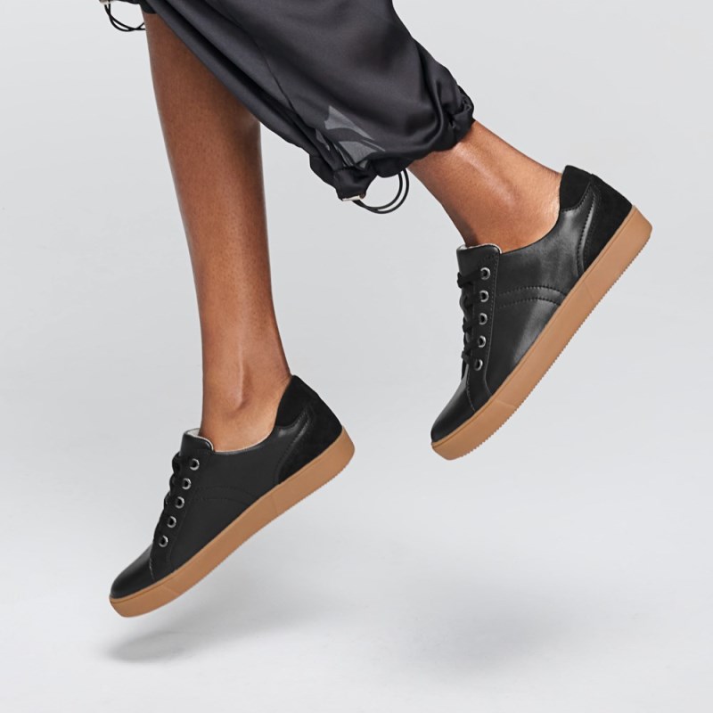 Naturalizer Morrison Sneaker Womens Black Lace Up Sneakers PQ69-8109U1
