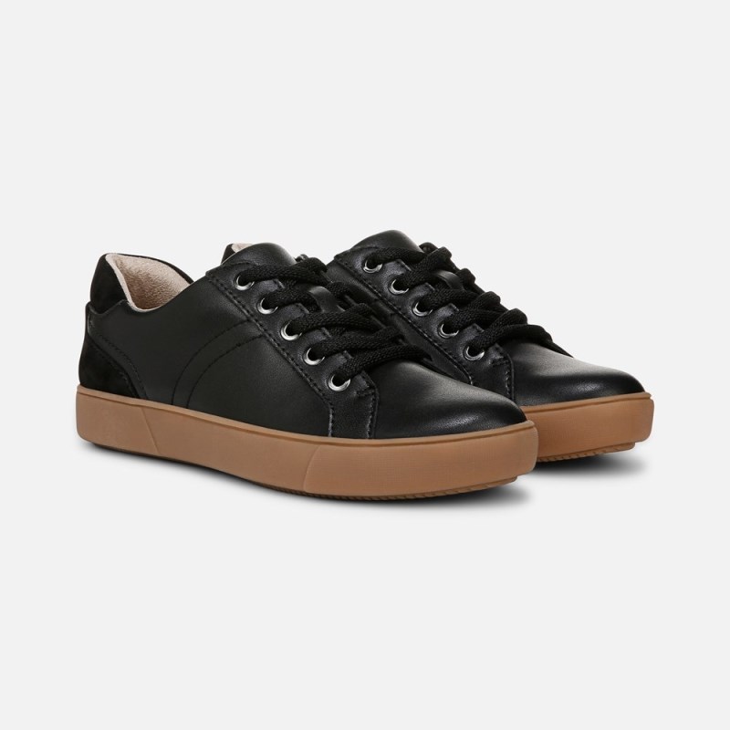Naturalizer Morrison Sneaker Womens Black Lace Up Sneakers PQ69-8109U1