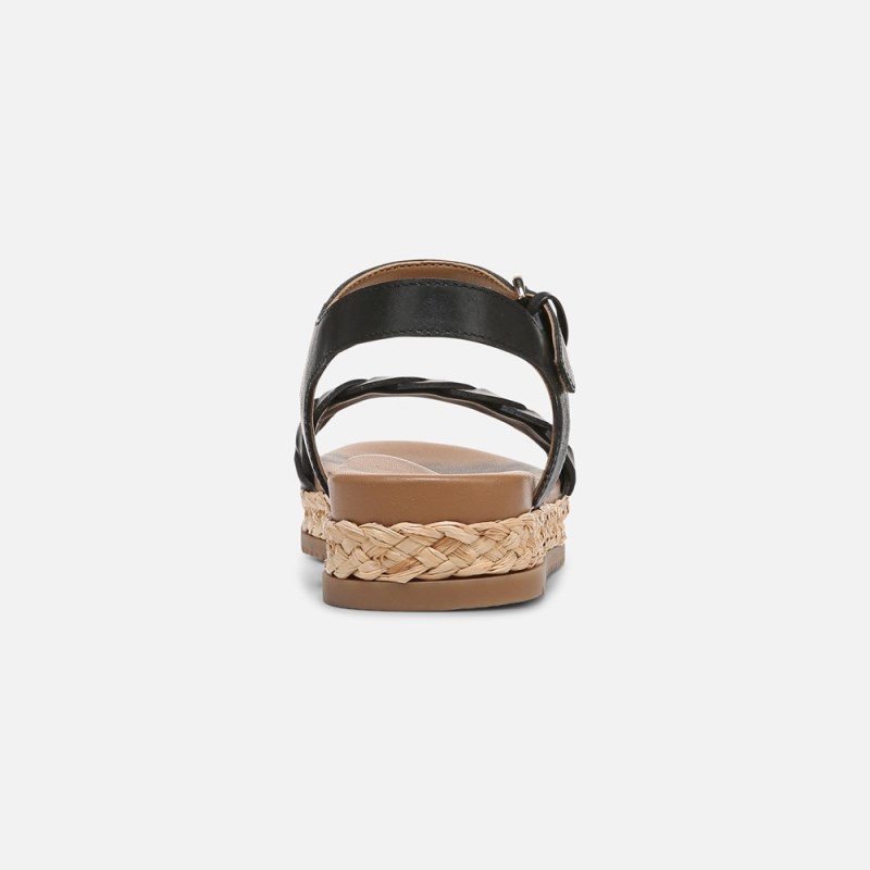 Naturalizer Neila Sandal Womens Black Platform Sandals CM07-0717H2