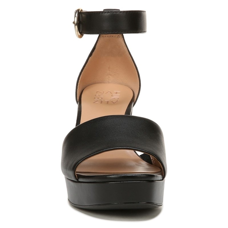 Naturalizer Pearlyn Dress Sandal Womens Black Heeled Sandals VQ66-4446C5