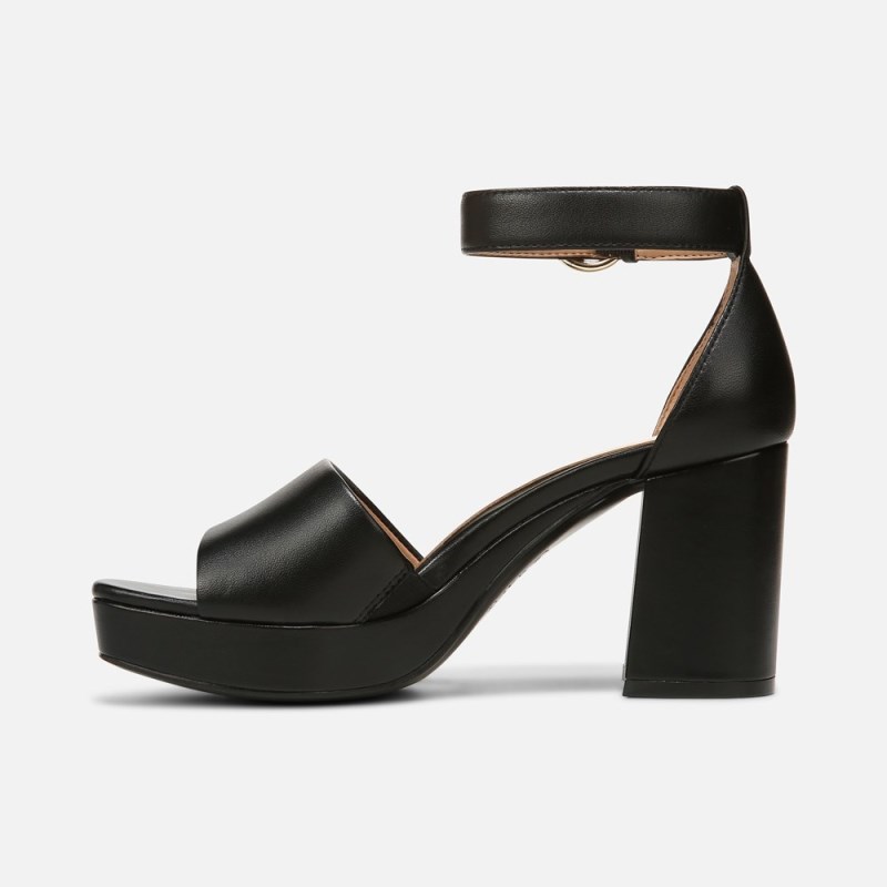 Naturalizer Pearlyn Dress Sandal Womens Black Heeled Sandals VQ66-4446C5