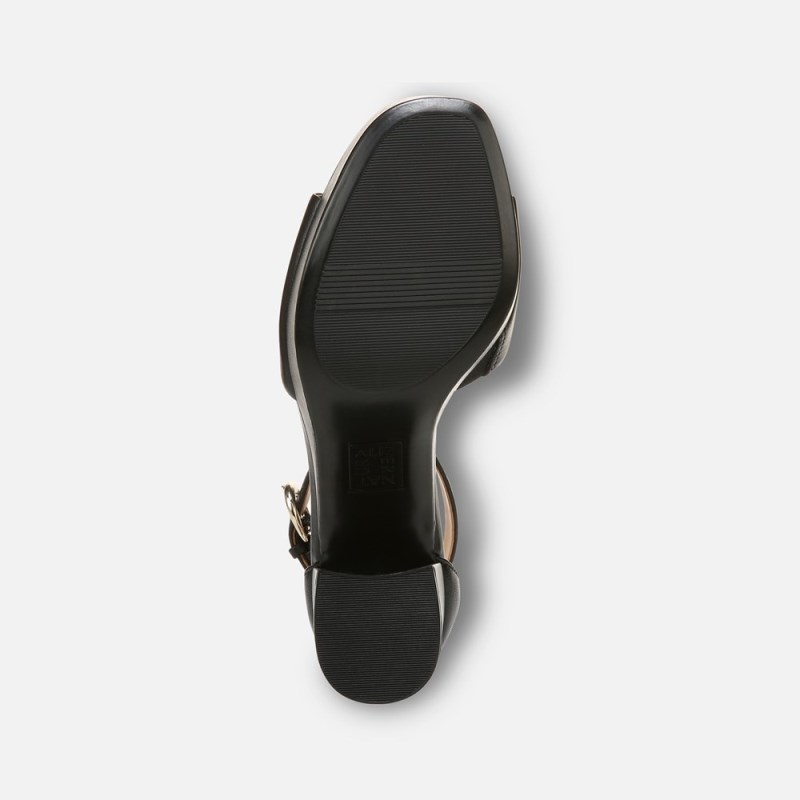 Naturalizer Pearlyn Dress Sandal Womens Black Heeled Sandals VQ66-4446C5