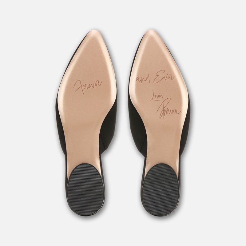 Naturalizer Pyaar Mule Womens Black Mules IR15-2865O2
