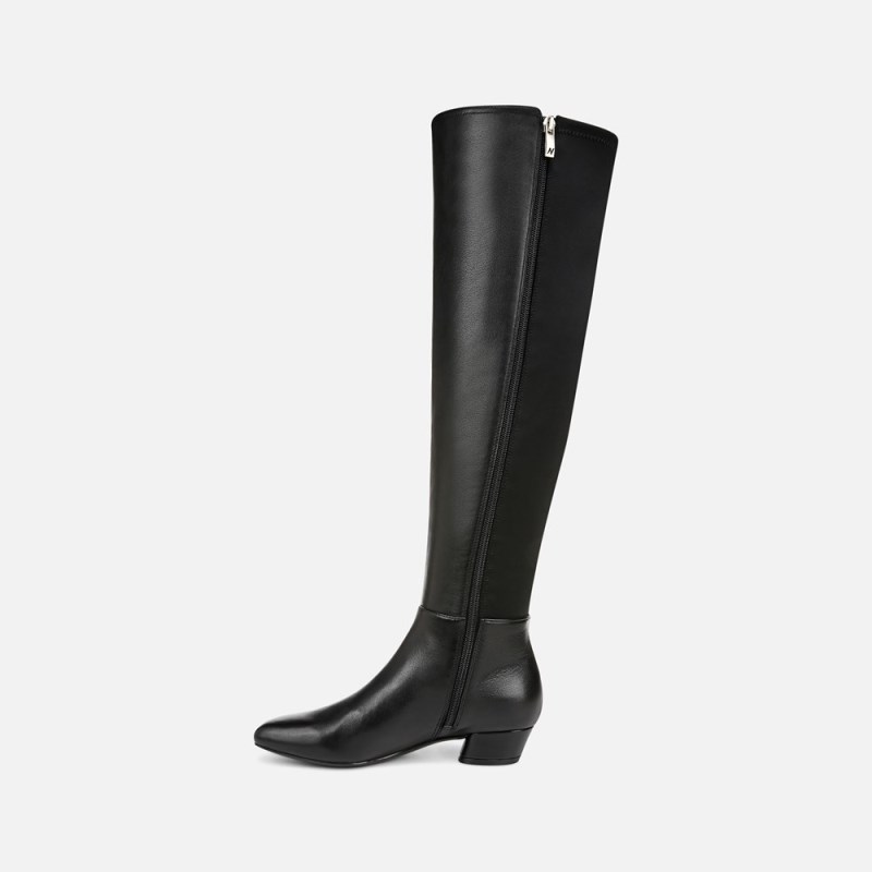 Naturalizer Reese Over The Knee Boot Womens Black Knee High Boots LV86-0856B6