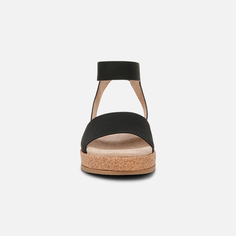 Naturalizer SOUL Deara Sandal Womens Black Shoes IU99-0019L8