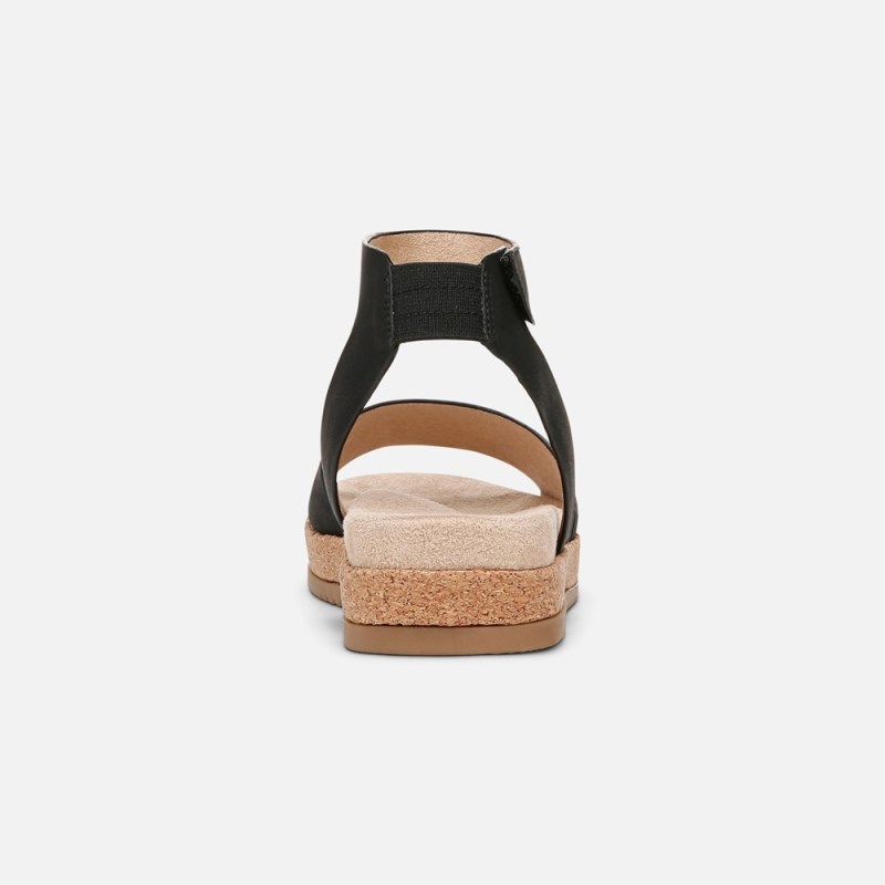 Naturalizer SOUL Deara Sandal Womens Black Shoes IU99-0019L8