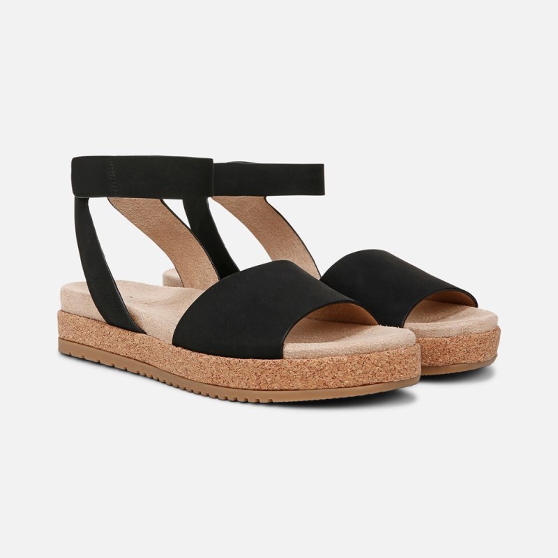 Naturalizer SOUL Deara Sandal Womens Black Shoes IU99-0019L8