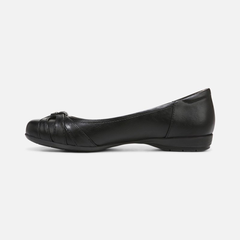 Naturalizer SOUL Gift Flat Womens Black Ballet Flats KQ01-6491Z1
