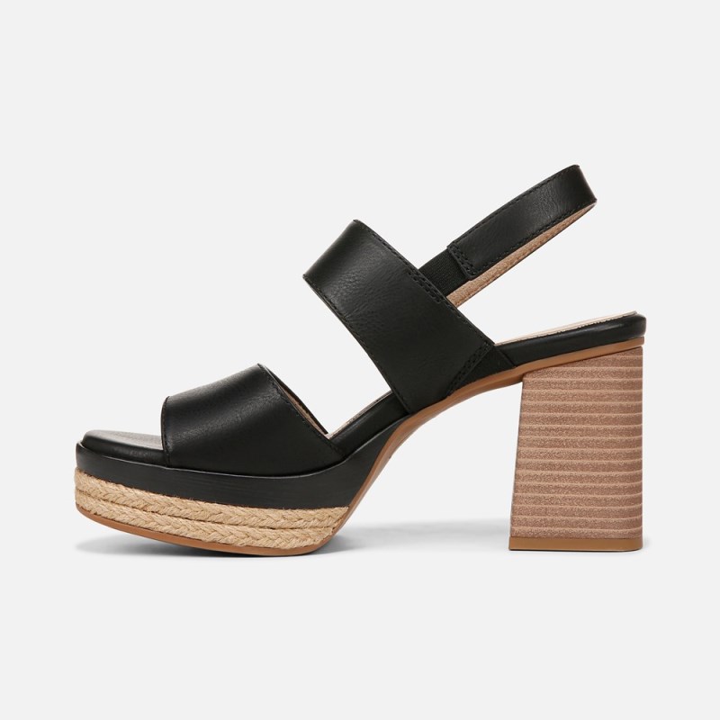 Naturalizer SOUL Holly Sandal Womens Black Heeled Sandals HS36-7126N7