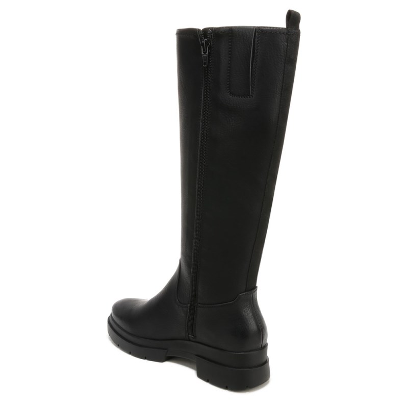 Naturalizer SOUL Orchid Weather Resistant Wide Calf Boot Womens Black Wide Calf Boots BA34-2884Z3