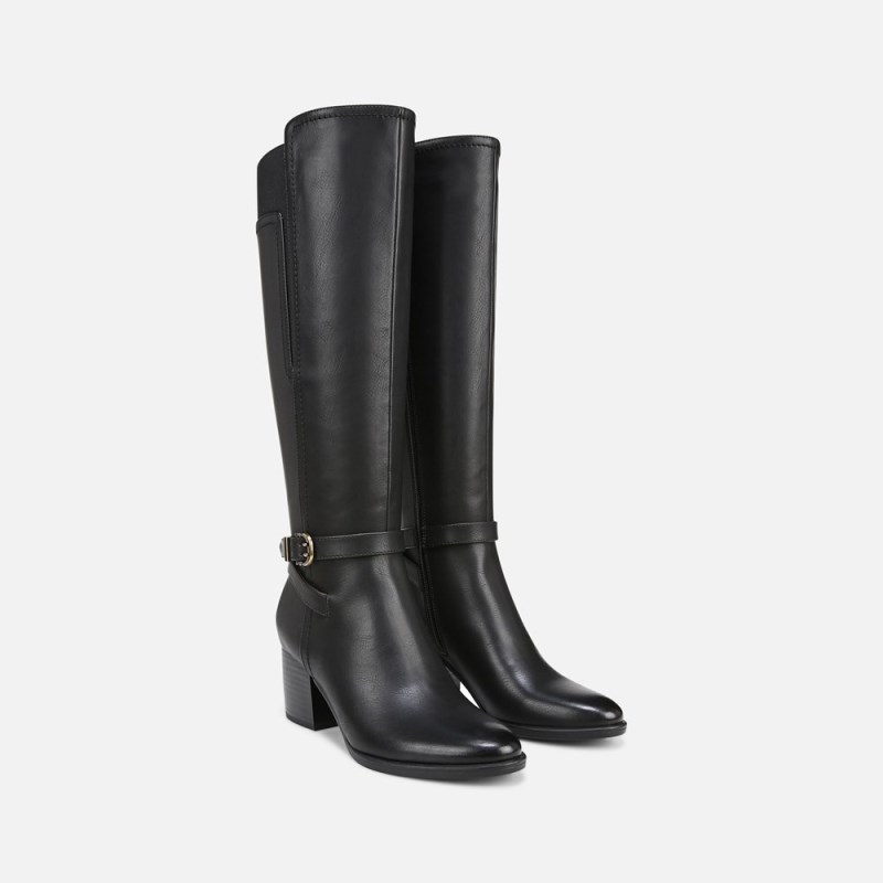 Naturalizer SOUL Uptown Knee High Boot Womens Black Knee High Boots VP32-3912Z0