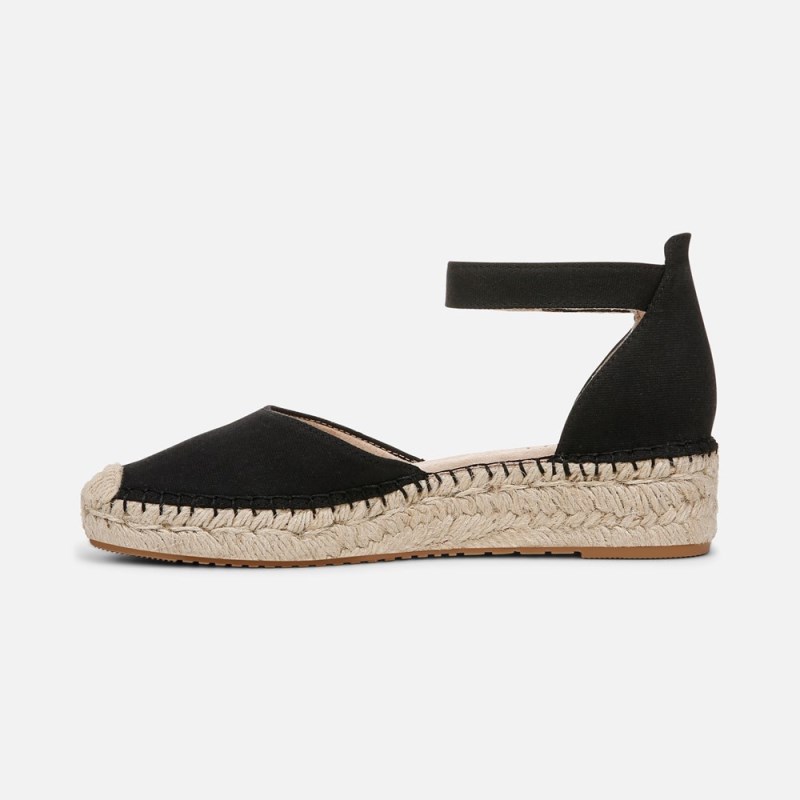 Naturalizer SOUL Wren Espadrille Womens Black Espadrilles LI17-2317P5
