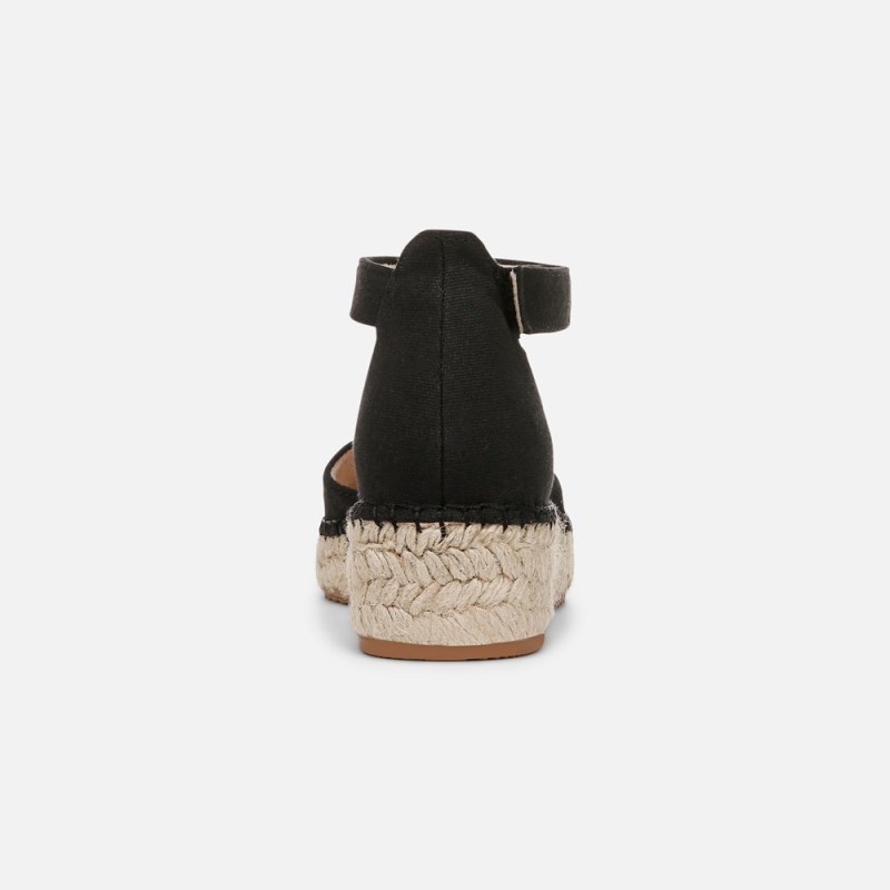 Naturalizer SOUL Wren Espadrille Womens Black Espadrilles LI17-2317P5