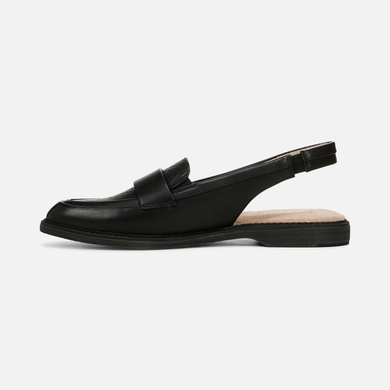 Naturalizer SOUL Yeah Slingback Loafer Womens Black Loafers ZR45-1515B8