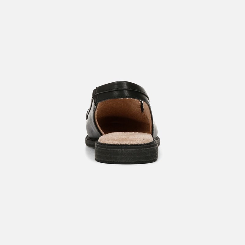 Naturalizer SOUL Yeah Slingback Loafer Womens Black Loafers ZR45-1515B8