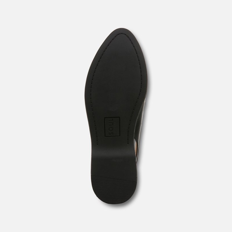 Naturalizer SOUL Yeah Slingback Loafer Womens Black Loafers ZR45-1515B8